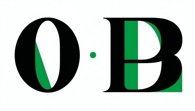 Obsidian Prive LLC - Elegant black-and-white branding with royal-green accents